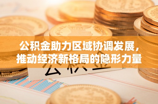 石家庄公积金助力区域协调发展，推动经济新格局的隐形力量