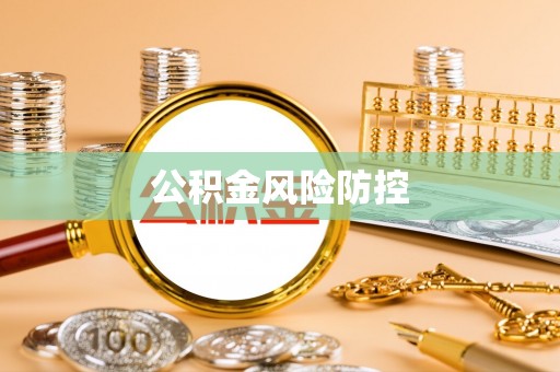 石家庄公积金风险防控