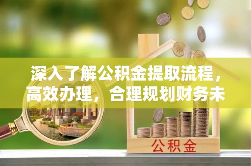 石家庄深入了解公积金提取流程，高效办理，合理规划财务未来