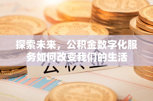 石家庄探索未来，公积金数字化服务如何改变我们的生活