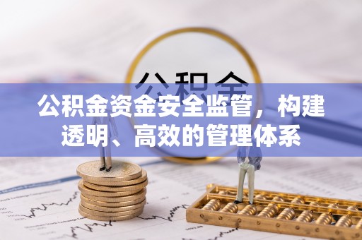 石家庄公积金资金安全监管，构建透明、高效的管理体系