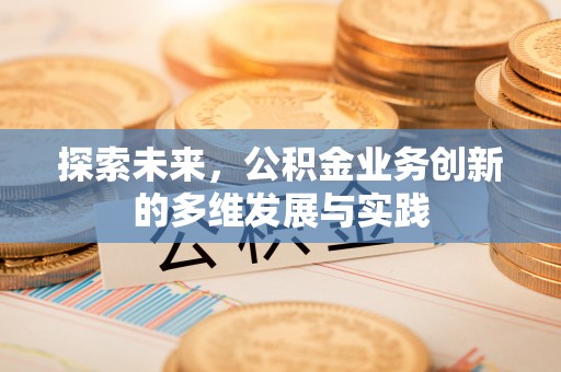 石家庄探索未来，公积金业务创新的多维发展与实践