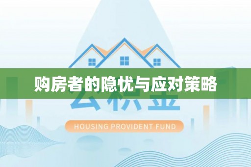 石家庄购房者的隐忧与应对策略