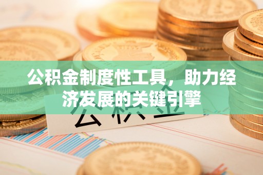 石家庄公积金制度性工具，助力经济发展的关键引擎