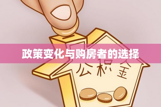 石家庄政策变化与购房者的选择