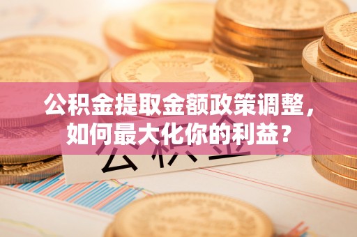 石家庄公积金提取金额政策调整，如何最大化你的利益？
