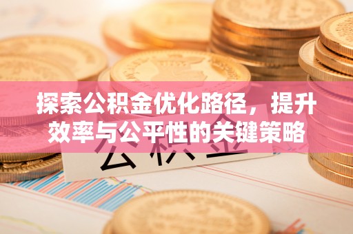 石家庄探索公积金优化路径，提升效率与公平性的关键策略