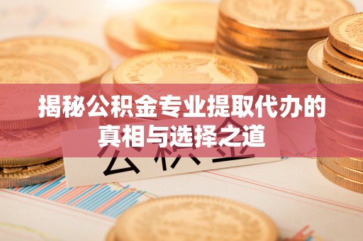 石家庄揭秘公积金专业提取代办的真相与选择之道