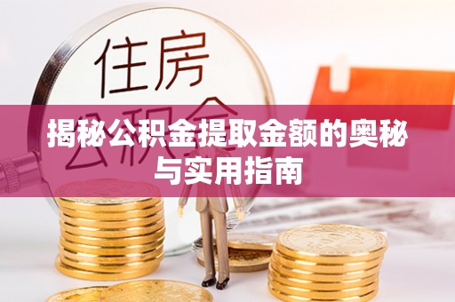 石家庄揭秘公积金提取金额的奥秘与实用指南