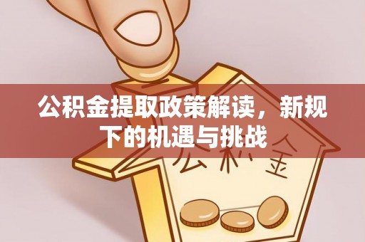 石家庄公积金提取政策解读，新规下的机遇与挑战