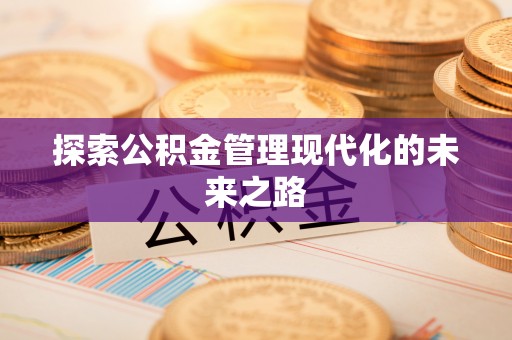 石家庄探索公积金管理现代化的未来之路