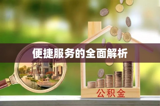 石家庄便捷服务的全面解析
