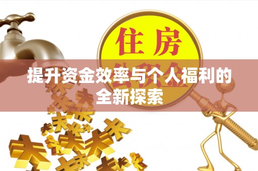 石家庄提升资金效率与个人福利的全新探索