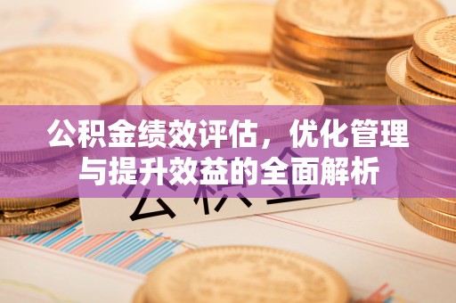 石家庄公积金绩效评估，优化管理与提升效益的全面解析