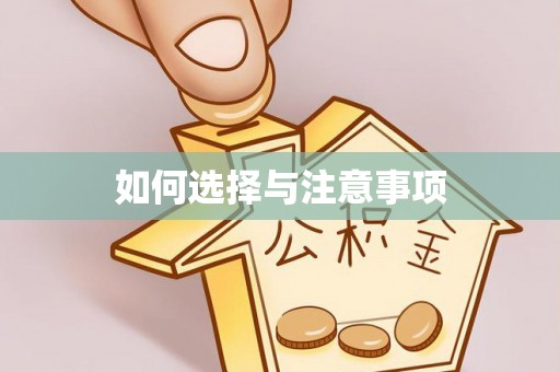 石家庄如何选择与注意事项