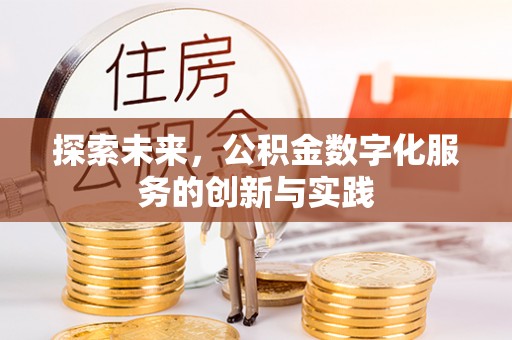 石家庄探索未来，公积金数字化服务的创新与实践