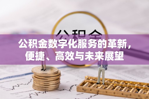 石家庄公积金数字化服务的革新，便捷、高效与未来展望