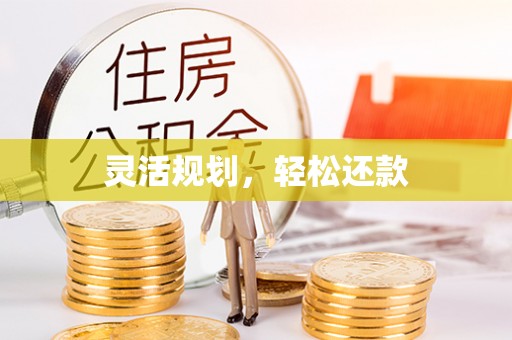 石家庄灵活规划，轻松还款