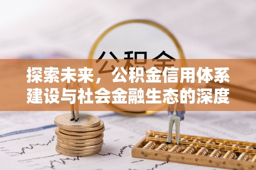 石家庄探索未来，公积金信用体系建设与社会金融生态的深度融合