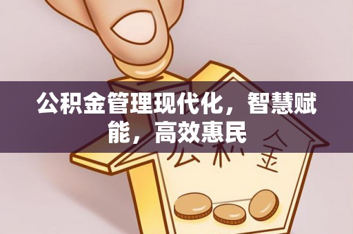 石家庄公积金管理现代化，智慧赋能，高效惠民