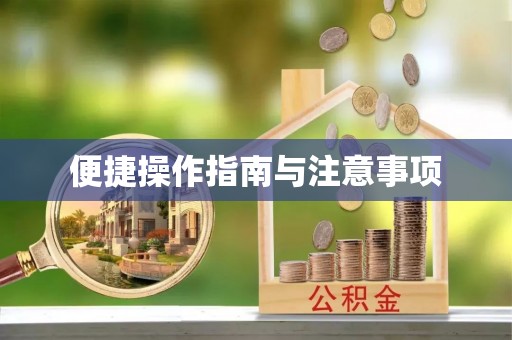 石家庄便捷操作指南与注意事项